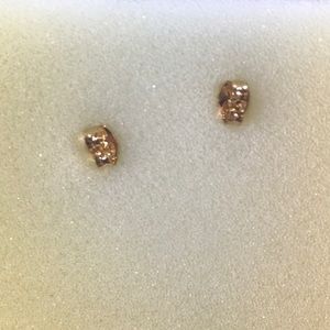 Jewelry - Two stone drop earrings in gold tone - NWOT Jewelry - Two stone drop earrings in gold tone - NWOT